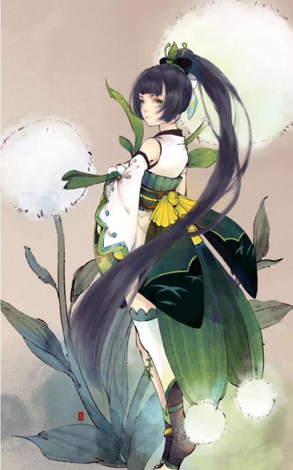 古風(fēng)圖片陰陽師瑩草圖片壁紙