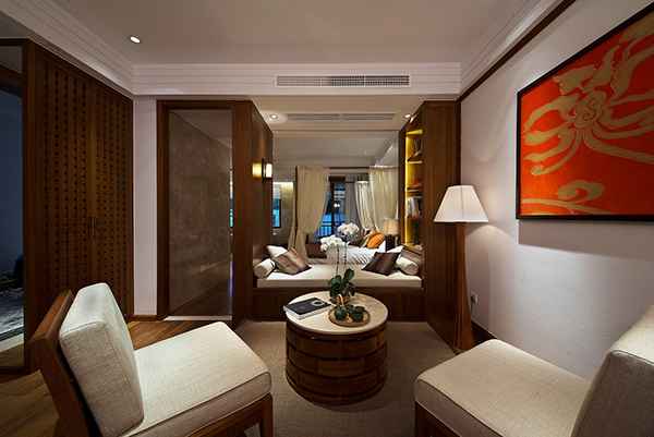 新中式裝修設(shè)計(jì)，會(huì)舍圖（一）