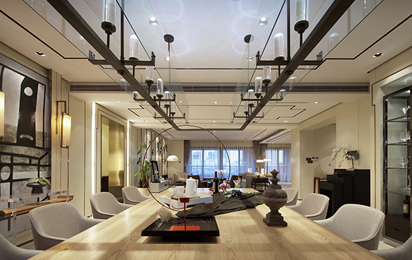 新中式裝修設(shè)計，會舍圖（三）