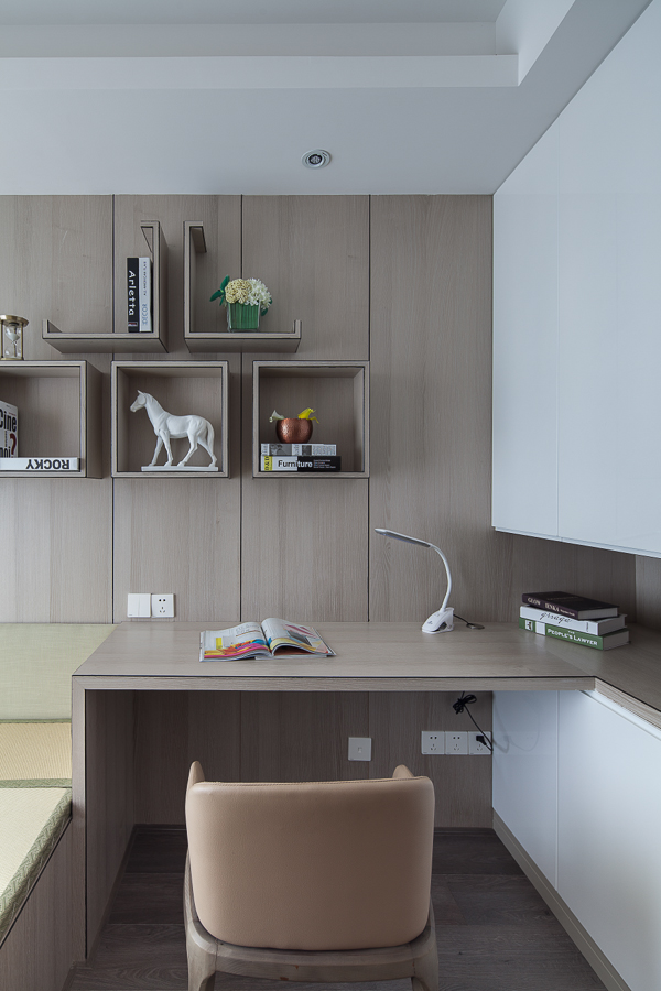 新中式裝修設(shè)計，會舍圖(六)