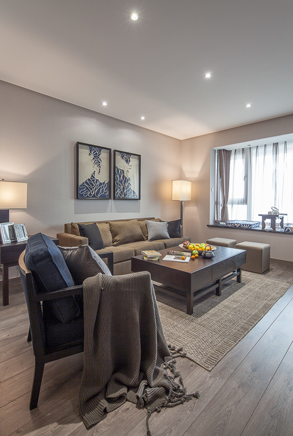 簡單大方的新中式裝修風格設計