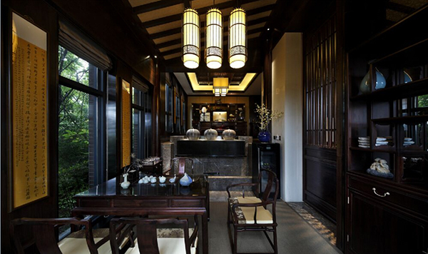 新中式裝修設(shè)計(jì)圖，會(huì)舍裝修