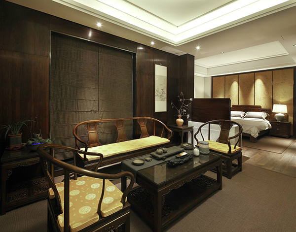 新中式裝修設(shè)計(jì)圖，會(huì)舍裝修