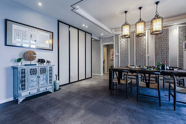 新中式房屋設(shè)計，會舍裝修設(shè)計圖