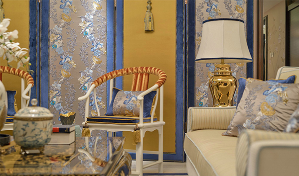 新中式裝飾風(fēng)格，會(huì)舍裝修設(shè)計(jì)