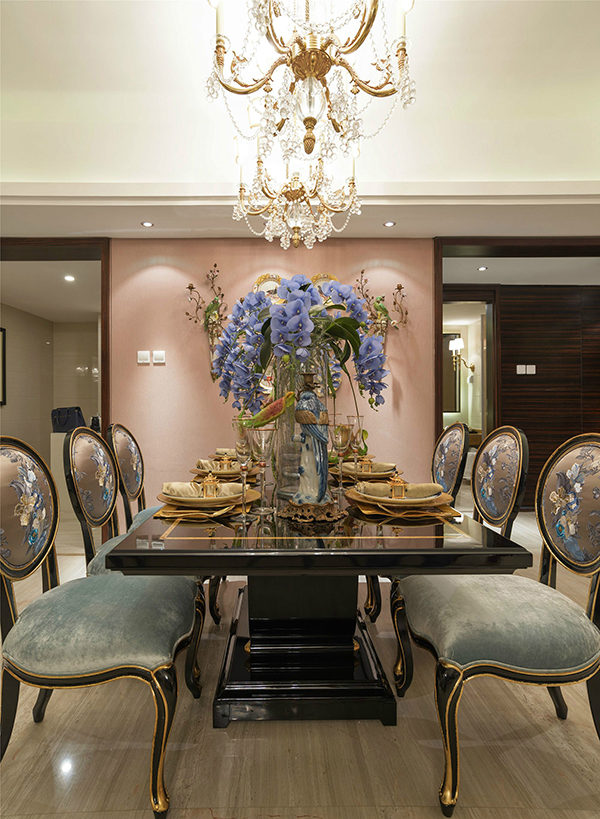 新中式裝飾風(fēng)格，會(huì)舍裝修設(shè)計(jì)