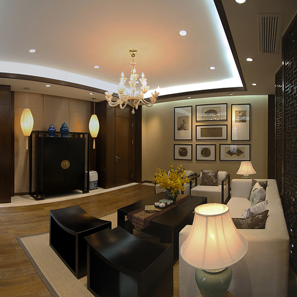 新中式風(fēng)格裝修，會(huì)舍裝修設(shè)計(jì)