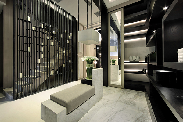 會舍裝修設計，新中式裝修設計