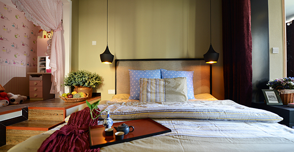 新中式裝修設(shè)計圖，會舍裝修圖