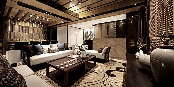 會舍設(shè)計，新中式裝修設(shè)計