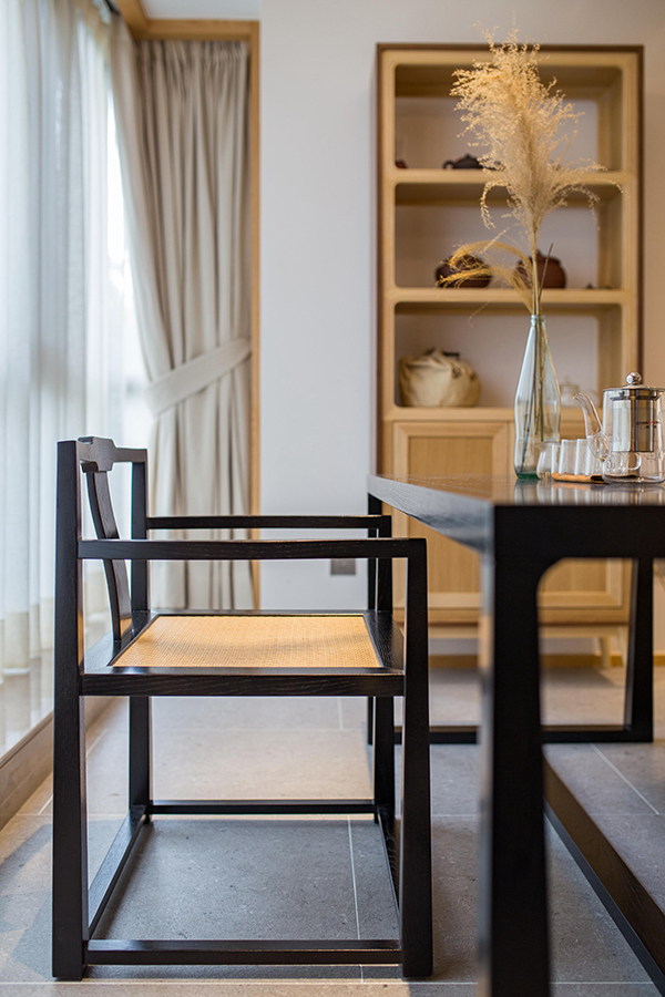 新中式裝修設計，會舍裝修設計