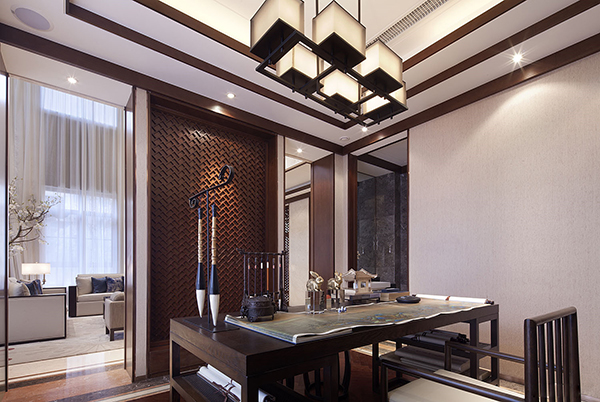 新中式設(shè)計(jì)裝修，會(huì)舍裝修設(shè)計(jì)