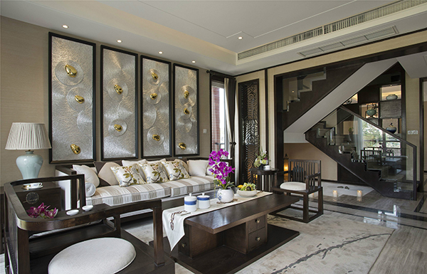 新中式裝修設(shè)計，新中式會舍裝修