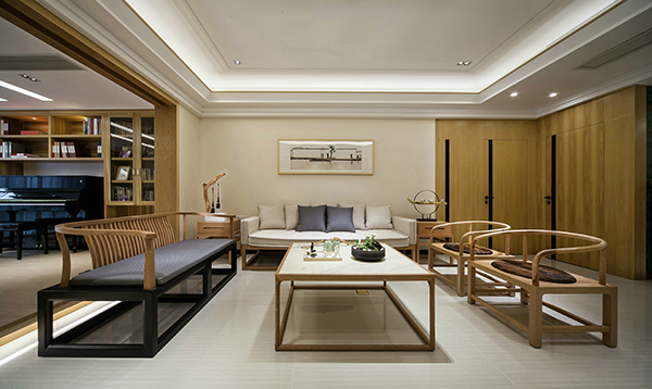 簡(jiǎn)潔的會(huì)舍裝修，新中式裝修設(shè)計(jì)（二）