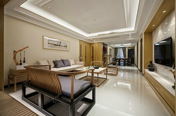 簡(jiǎn)潔的會(huì)舍裝修，新中式裝修設(shè)計(jì)（二）