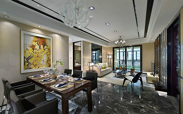 簡(jiǎn)潔的會(huì)舍裝修，新中式裝修設(shè)計(jì)（三）