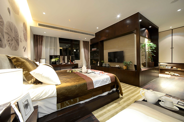 新中式裝修設(shè)計，會舍裝修（一）