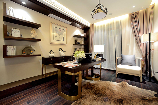 新中式裝修設(shè)計，會舍裝修（一）
