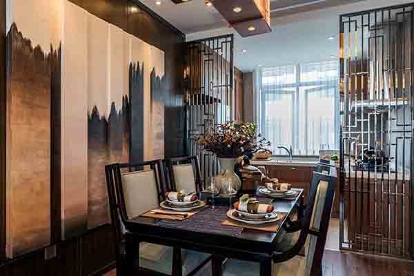 新中式裝修設(shè)計，會舍裝修(三)