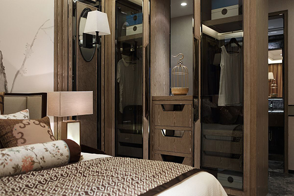 新中式裝修設(shè)計，會舍裝修(六)