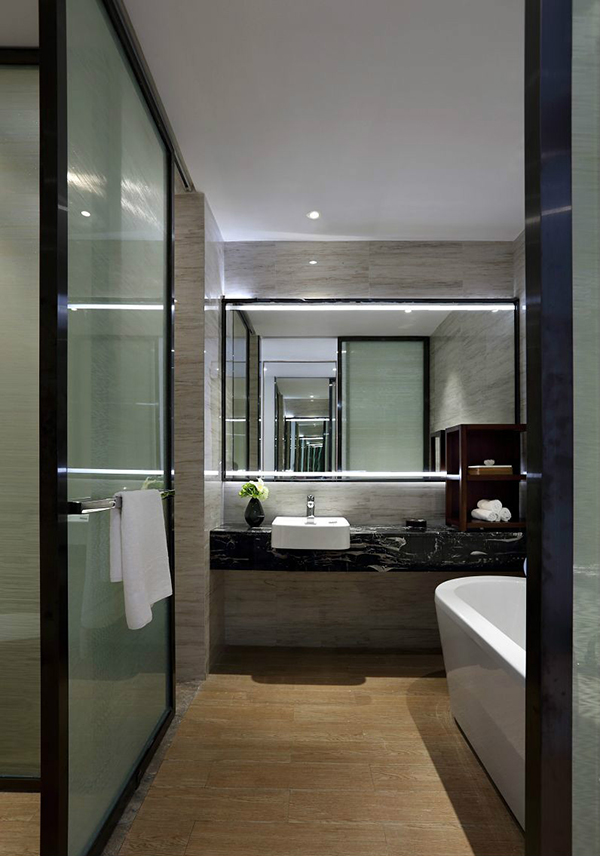 新中式裝修設(shè)計，會舍裝修(七)