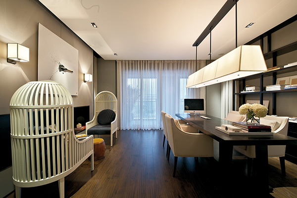 新中式裝修，會舍裝修設(shè)計(二)