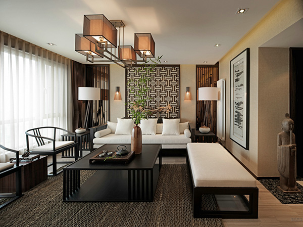 新中式裝修，會(huì)舍裝修設(shè)計(jì)(三)