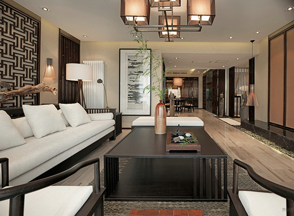 新中式裝修，會(huì)舍裝修設(shè)計(jì)(三)