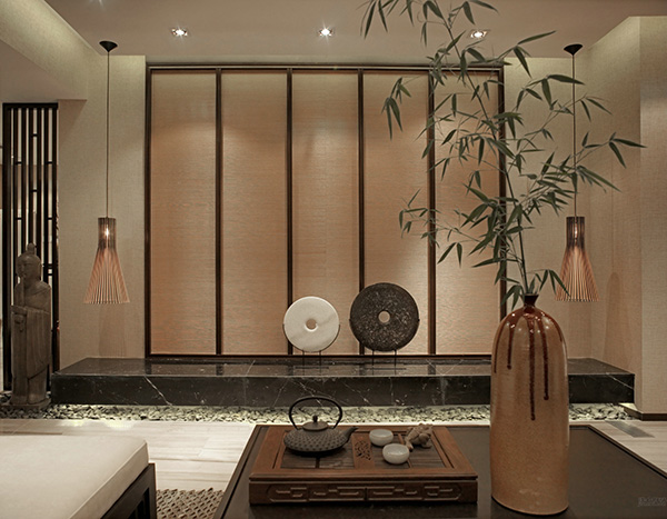 新中式裝修，會(huì)舍裝修設(shè)計(jì)(三)