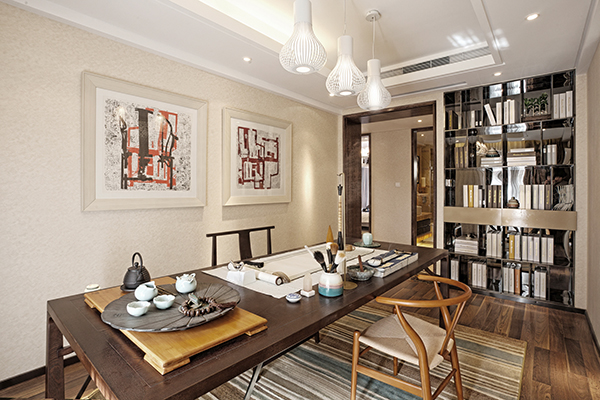 新中式裝修，會(huì)舍裝修設(shè)計(jì)(五)