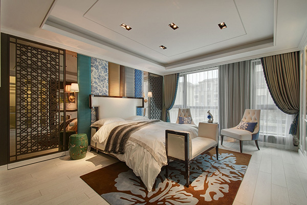 新中式裝修，會(huì)舍裝修設(shè)計(jì)(六)