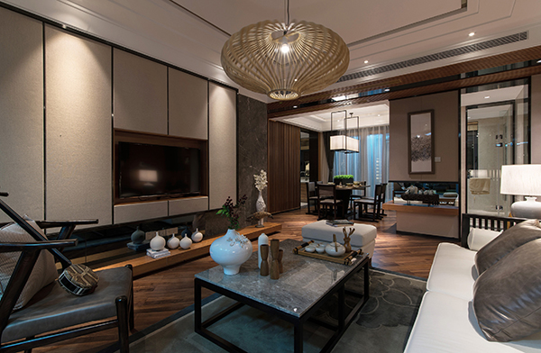 新中式裝修設(shè)計，會舍裝修設(shè)計(二)