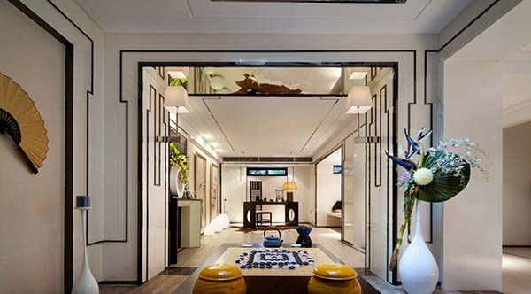 新中式裝修設計，會舍裝修設計圖（一）