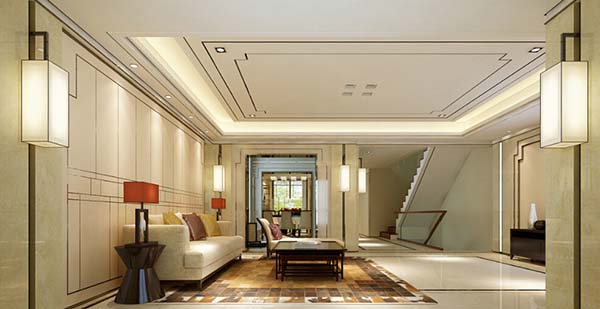 新中式裝修設(shè)計(jì)，會舍裝修設(shè)計(jì)圖（一）