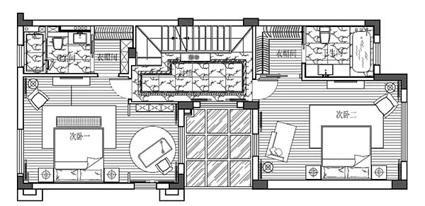 新中式裝修設計，會舍裝修設計圖（一）