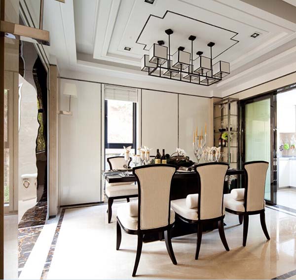 新中式裝修設(shè)計，會舍裝修設(shè)計圖（一）