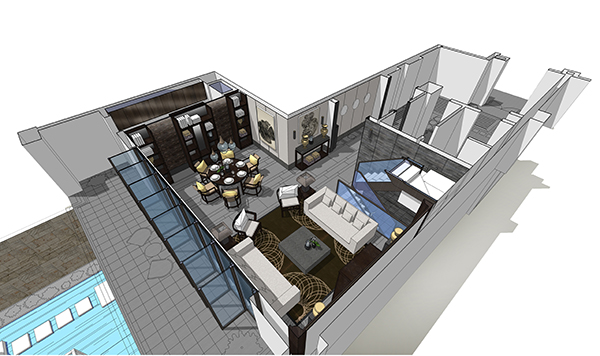 新中式會(huì)舍裝修設(shè)計(jì)樣板圖