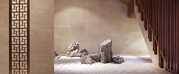 新中式裝修設(shè)計，會舍裝修設(shè)計圖(二)