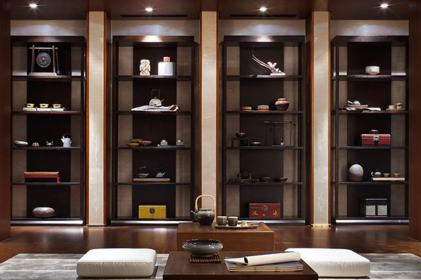 新中式裝修設(shè)計，會舍裝修設(shè)計圖(二)