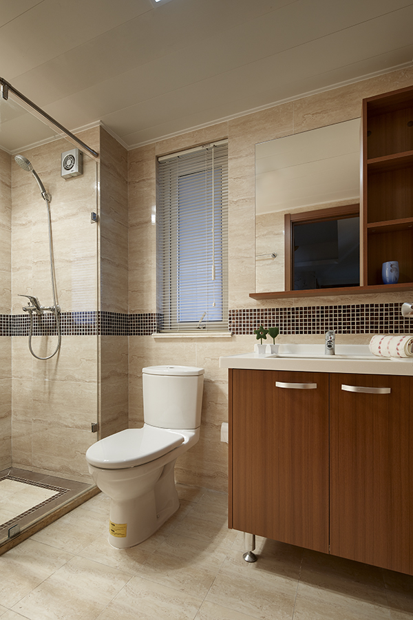 新中式裝修設(shè)計，會舍裝修設(shè)計圖(四)