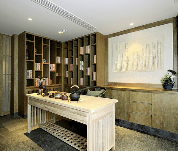 新中式裝修設(shè)計(jì)，會(huì)舍裝修設(shè)計(jì)圖(五)
