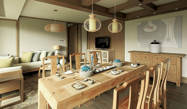 新中式裝修設(shè)計(jì)，會舍裝修設(shè)計(jì)圖(五)