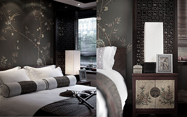 新中式裝修設(shè)計，會舍裝修設(shè)計圖(六)