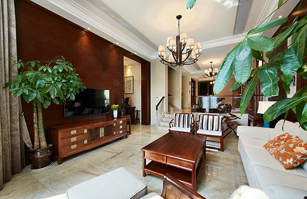 新中式裝修設計，會舍裝修設計圖(八)