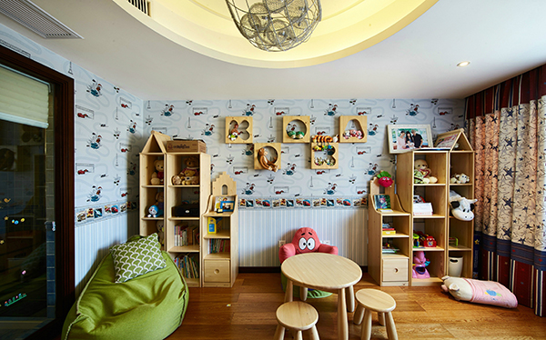 新中式裝修設(shè)計，會舍裝修設(shè)計圖(八)