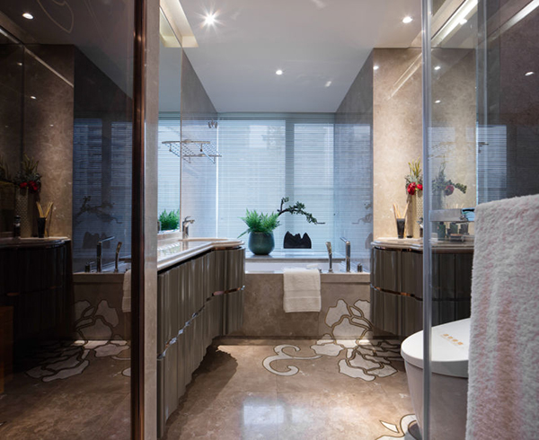 新中式裝修設(shè)計，會舍裝修設(shè)計圖(十)