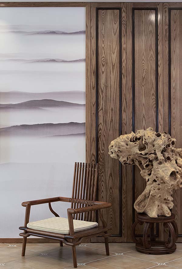 會舍裝修設(shè)計圖，新中式會舍裝修（三）