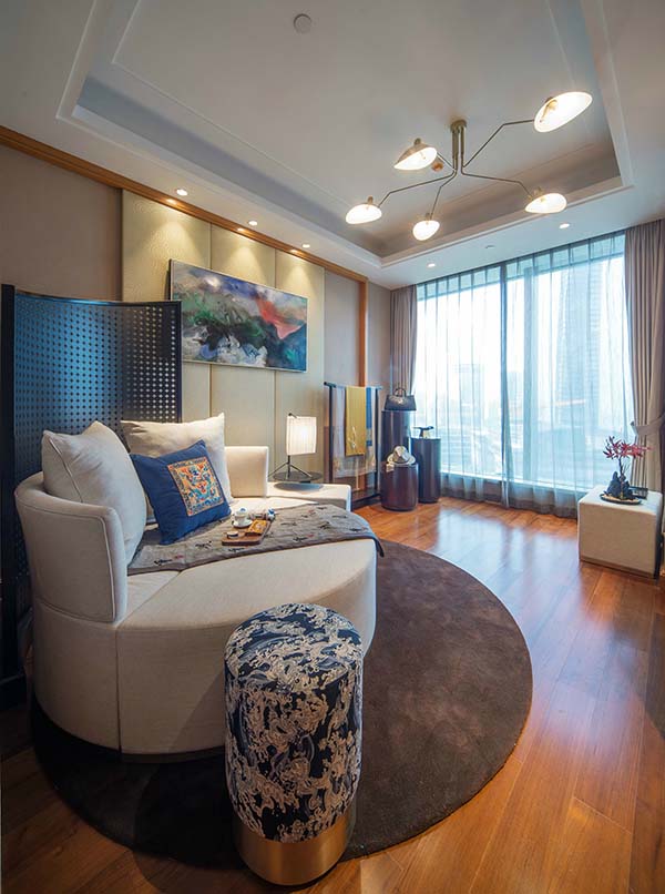 會舍裝修設(shè)計圖，新中式會舍裝修（四）