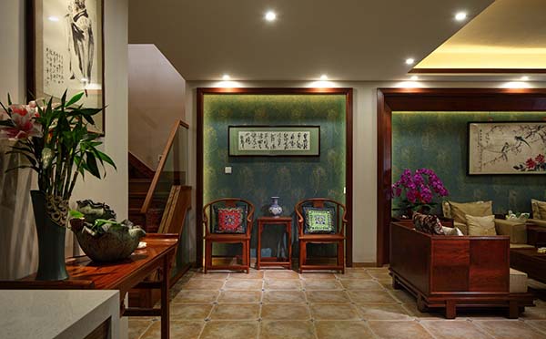 新中式裝修設計，裝修設計會舍圖(二)