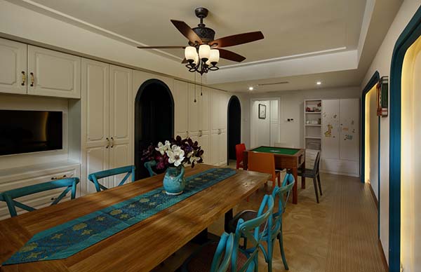 新中式裝修設(shè)計，裝修設(shè)計會舍圖(二)